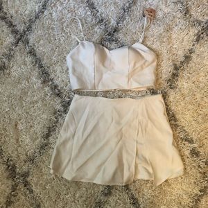 White Skort Set